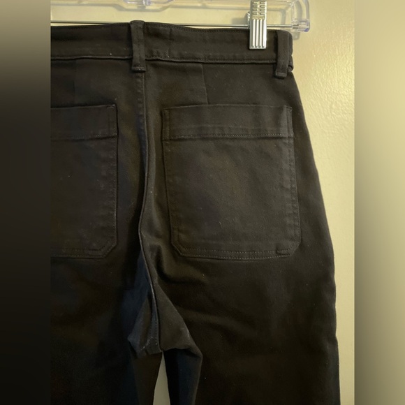 Everlane Straight Leg Crop Jeans Black Size 0 Short - Picture 11 of 11